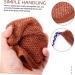 Hoement 1 Set Bath Towel Back Washing Strap Back Wash Scrubber Bath Back Scrubber Back Cleaner Nylon Brown - Buy Online on GoSupps.com
