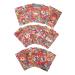 TEHAUX 18pcs Money Bag Lucky Lucky Year Hong Bao Wedding Envelope Gift 2022 Chinese Money Envelope China Thicken Chinese Style Asia red Envelope Bag Bronzing Chinese Zodiac Small
