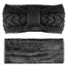 2 PCs Women's Knitted Headband Set - Elastic Ear Warmer Hair Bands for Women & Girls - Thickened Hair Wraps - Buy Online on GoSupps.com