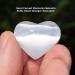 Charged Natural Gemstone 6mm Bead Bracelet with Selenite Charging Heart - Buy Online on GoSupps.com