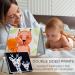 Soft Tummy Time Book with Mirror, Crinkle Paper & Teether - High Contrast Montessori Toy for Safe Infant Development - Buy Online on GoSupps.com