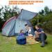 Adjustable Telescoping Tarp Poles Set | CAMULAND Aluminum Camping Gear Accessories | Lightweight, Adjustable Stakes for Hammock Rain Fly and Awning | 34.5 - 110.2 | Includes Carry Bag - Silver - Buy Online on GoSupps.com
