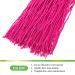 GUOHUI Micro Faux Locs Crochet Hair 36 Inch 5 Packs Dark Pink - DIY Braids Straight Styles (Pack of 5) - Buy Online on GoSupps.com