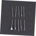 minkissy 10pcs Acrylic Nail Drill Bits Nail Grinding Head Bit Nail Art Grinding Tool Fine Grit Nail Drill Bit Cuticle Drill Bits for Acrylic Nails E Tool Manicure Gel M As Shown - Buy Online on GoSupps.com