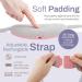 Portable Menstrual Heating Pad for Cramps - 3 Massager + 3 Heat Settings - Rechargeable Travel Period Pain Relief Pad in Pink - Buy Online on GoSupps.com