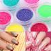 Duufin 36 Colors Nail Glitter Powder - Holographic Pigment for Nails, Body, and Crafts - Buy Online on GoSupps.com