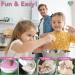 Luna Bean Alginate Molding Powder Refill - Non-Toxic Casting Plaster - 1lb (454g) - Ideal for Hand Casting Kits - Perfect for Anniversaries, Birthdays, & Family Activities - Buy Online on GoSupps.com