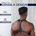 Posture Corrector & Brace for Men and Women | Adjustable Odor-Resistant All-Day Comfort | Improved Alignment & Support - Buy Online on GoSupps.com