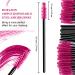 HOFASON 100PCS Disposable Eyelash Mascara Brushes | Eyebrow Brush Spoolies for Lash Extension & Makeup | Rose Color - Buy Online on GoSupps.com