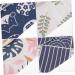 FOMIYES Tampon Organizer 4pcs - Menstrual Pad & Tampon Holder | Cute Monstera Leaves Design | Bathroom & Travel Storage Bag - Buy Online on GoSupps.com