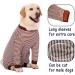 Buy Axcimond Dog Body with Legs - Full Body Protection for Large & Medium Dogs | Post-Surgery Zipper Suit - 6XL Coffee - Buy Online on GoSupps.com