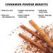 Himalayan Chef Organic Cinnamon Powder 5.29 Oz - Additive & Dye Free, Non GMO & Gluten Free - Unique Plastic Shaker - Buy Online on GoSupps.com