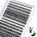 280 PC eyelashes individually DIY Individual eyelashes for eyelash extensions eyelashes cluster cluster individual lashes 40+50-d-9-15 mix 9-15 Mix 40D+50D-D