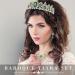 Baroque Bridal Jewelry Set: Tiara, Earrings & Necklace Wedding Rhinestone Crystal Crown Headband for Bride Women Girls (Green) - Buy Online on GoSupps.com