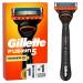 Gillette fusion 5 power wet razor men razor + 1 razor blade with 5-fold blade gift for men power razor + 1 blade razor + 1 blade