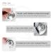 Cover Basics Silver Cups - Nickel-Free Silver Hut for Wound Protection & Sensitive Nipples | International Shipping Available - Buy Online on GoSupps.com
