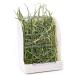 CALPALMY Hay Feeder for Rabbits, Guinea Pigs, and Chinchillas - Minimize Waste and Mess with 5 1/2" x 3" x 7 3/8" Hanging Alfalfa and Timothy Hay Dispenser White