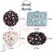 Shop Hoinco 12 PCs Floral Printing Pocket Mirrors - Retro Double-Sided Compact Cosmetic Tools | International Shipping - Buy Online on GoSupps.com