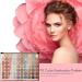 DTT Eye Makeup Palette Glitter Matte and Shimmer Highlighter Eyeshadow Makeup Palette Make Up Palette Blooming Up Eye Shadow Big Sale - Buy Online on GoSupps.com