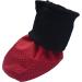 Vibrant Fellow Paw Protector Dog Boots Waterproof Soft Protective and Skid-proof Set of 4 Size M Red Colour - Buy Online on GoSupps.com