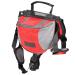 Dog saddle bag wide reflective strip Hound Dog Saddle backpack wear well breathable waterproof nylon material for small dogs for medium -sized dogs for large dogs (red s)