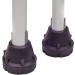 SureTip Black Crutch & Cane Tips (Pair of 2) - Universal Fit 3/4 & 7/8 Inch - Extreme Grip Heavy Duty Rubber Non-Slip - Long Lasting Performance - Buy Online on GoSupps.com