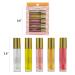 5pc Lip Oil Set - Bloom Your Lips Style Essentials Lip Oils Lip Healing Lip Oil Collection with Precision Applicator Wand | Moisturizing for Everyday Lip Care and Lip Repair (DAISY) - Buy Online on GoSupps.com