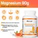 Orange Naturals - Magnesium Glycinate Powder 200mg 90g - Magnesium Bisglycinate Supplements for Men and Women - Relaxation Sleep Support Pressure Relief Healthy Bones Healthy Teeth & Muscle Function 90 g (Pack of 1) 200 mg - Buy Online on GoSupps.com