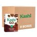Kashi GO Cold Breakfast Cereal Fiber Cereal Vegan Protein Chocolate Crunch (8 Boxes) Chocolate Crunch 12.2 Ounce (Pack of 1)