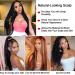 28 Brazilian Virgin Human Hair Lace Front Wig - Straight 13x4 HD Lace Frontal Wig for Black Women - Pre-Plucked with Baby Hair - 150% Density - Buy Online on GoSupps.com