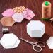 200 Count English Paper Hexagon Shapes Templates - 2 Inch White Quilting Templates for Sewing - Hexagon Piecing Paper for Quilting Supplies - Buy Online on GoSupps.com