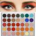 Portshade 35-Color Matte Eyeshadow Palette - High Pigment Vegan Creamy Colorful Shimmer & Matte Shades - Perfect for Green Red Gold Pink Nude Yellow Blue Looks - International Shipping Available - Buy Online on GoSupps.com