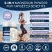 NATURE TARGET Magnesium Powder Supplement with Glycinate Citrate Malate Magnesium Complex with L-Theanine & Vitamin B6 for Muscle Heart & Brain Vegan 10.58 oz (100 Servings) Lemon Orange Flavor 10.58 Ounce (Pack of 1) - Buy Online on GoSupps.com