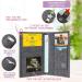Boho Elephant Motherpass Cover - Felt Organizer for German Maternity Documents | Ultrasound Insurance & Vaccination Pass - Buy Online on GoSupps.com