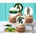 24 x Pre-Cut Hulk 2 Edible Stand up Wafer/Rice Paper Cupcake Cake Toppers Birthday Party Superhero Decorations