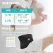 Vital Salveo Postpartum Belly Band | C-Section Recovery Wrap | Slim & Smooth Abdominal Support | S/M Black - Buy Online on GoSupps.com