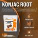 BulkSupplements Konjac Root Extract Powder - Glucomannan Fiber Supplement - 2g per Serving - 50 Servings (100g) - Buy Online on GoSupps.com