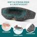 3D Sleep Mask for Men & Women | Light-Blocking Eye Mask for Travel & Sleep | Adjustable Soft Black Sleeping Mask - Buy Online on GoSupps.com