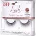 KISS Lash Couture Naked Drama Collection 1 Pair of False Lashes Veil Full and Fluffy Faux Mink Fake Eyelashes with Cushion Flexi Band includes Lash Glue - Buy Online on GoSupps.com