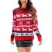 Shop Stylish Women's Christmas Jumpers | Cozy Cashmere Sweater Sale - 21-Red M - Buy Online on GoSupps.com