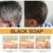 Soap Solid Shampoo Anti White Hair Solid Shampoo Shampoo Soap Natural for Black Sesame Nourishes Hair Restoration of Gray Hair Hair Solid Shampoo Oily Hair (1pc) - Buy Online on GoSupps.com