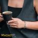 MagnetRX Women's Magnetic Therapy Bracelet for Arthritis & Carpal Tunnel Pain Relief - Adjustable Silver Crystal Bracelet with Sizing Tool - Buy Online on GoSupps.com