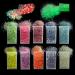 10 Color Festival Glitter Eye Body Glitter Glow in The Dark Luminous Hexagons Chunky Glitter for Acrylic Nail Hair Face Resin Art Crafts Glitter Flakes Makeup Artist for Cosmetic Festive Decoration - Buy Online on GoSupps.com