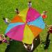 Nvatorfox 20ft Rainbow Play Parachute with Handles - Fun Toy for Kids (20 FT) - Buy Online on GoSupps.com