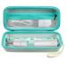 Completely compatible with Philips for Sonicare ProtectiveClean for oral-B toothbrush/for Philips electric toothbrush travel box storage travel bag for oral-B Pro and Chager & accessories (white)
