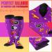 Buy Bropite Halloween Plus Size Compression Socks for Wide Calves - 20-30 mmHg Knee High Support for Men & Women | Perfect for Medical Running Nursing & Athletics - Buy Online on GoSupps.com