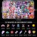 3D Mix Assorted Color Nail Charms Acrylic Multi Cute Nail Art Charms Hollow Candy Jewelry Nail Supplies for Nail Art Design DIY Crafts Accessories (Multicolor) (Multicolor) - Buy Online on GoSupps.com