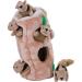 Outward Hound Hide-A-Squirrel XL Squeaky Dog Toy - Interactive Hide and Seek Puzzle Plush - Buy Online on GoSupps.com