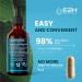 E2H Liver Support Supplement with Milk Thistle - Liver Cleanse and Detox - 2 Fl Oz Liquid Formula with Artichoke, Dandelion Root, Chanca Piedra - Pack of 1 - Buy Online on GoSupps.com